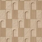 Modern 3D Stone Wall Panel Design for Living Room 1