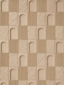 3D Stone Wall Panel Design