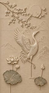 3D Stone Wall Panel Design