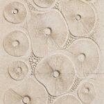Organic Bloom Sculpted CNC Stone Wall Art Design 1