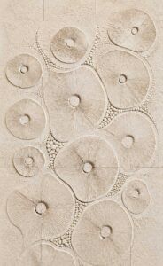 stone carving design for Stair wall