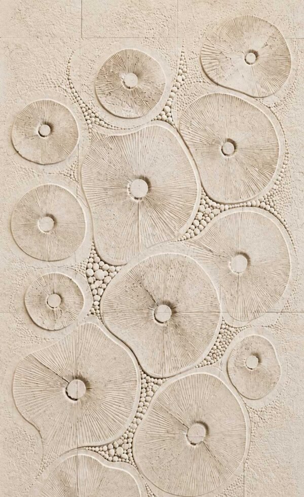 stone carving design for Stair wall